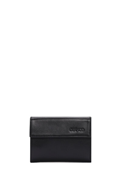 Derimod Men's Black Leather Wallet 000A2D307018