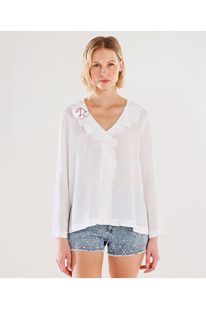 Collar Embroidered Shirt