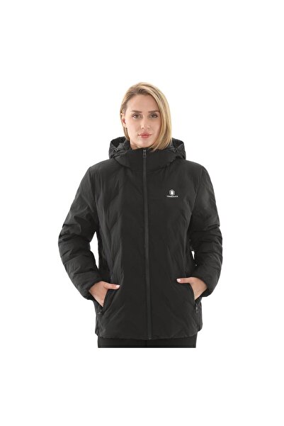Lumberjack  101813395-R 4W Ml Henry Coat 2Sn17 Kadın Mont Siyah