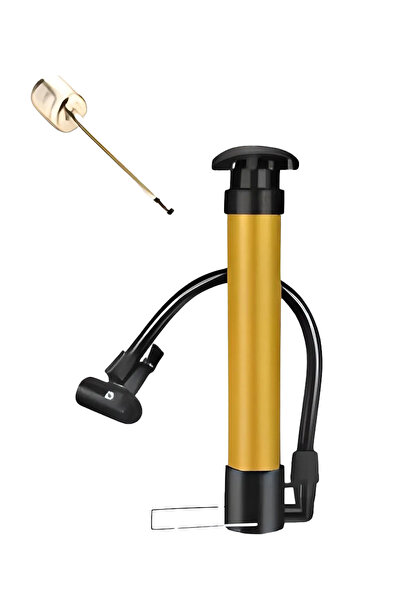 Bisan Μικρή αντλία αλουμινίου για φουσκωτό μπάλας ποδηλάτου