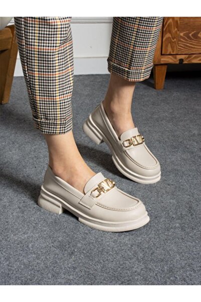 Hacıoğlu Ayakkabı Γυναικείες κομψές μπαλαρίνες με αγκράφα Serrace Blunt Mold