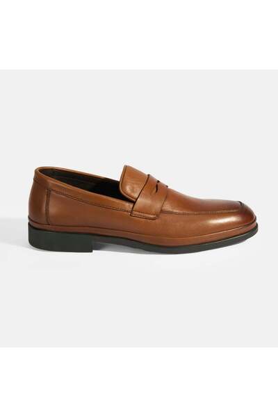 Desa Erkek Taba Comfort Deri Loafer