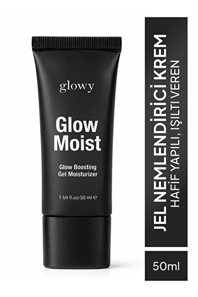 GLOWY Jel Nemlendirici Krem Hafif Yapılı Işıltı Veren Cilt Bakımı Glow Moist ...