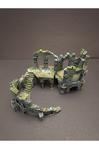 3BE 3 Boyut Endüstriyel 17x15x10 cm Sürüngen ve Kemirgenler İçin Teraryum Dek...