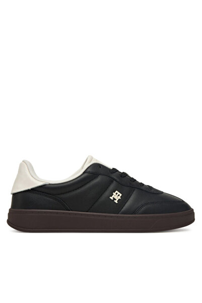 Tommy Hilfiger Γυναικείο sneaker με τακούνι με αντίθεση με λογότυπο Monogram ...