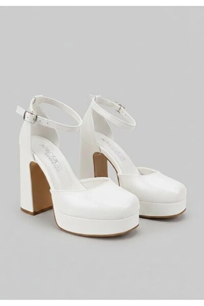 Hacıoğlu Ayakkabı Γυναικεία παπούτσια με χοντρό τακούνι Desire Closed Platform