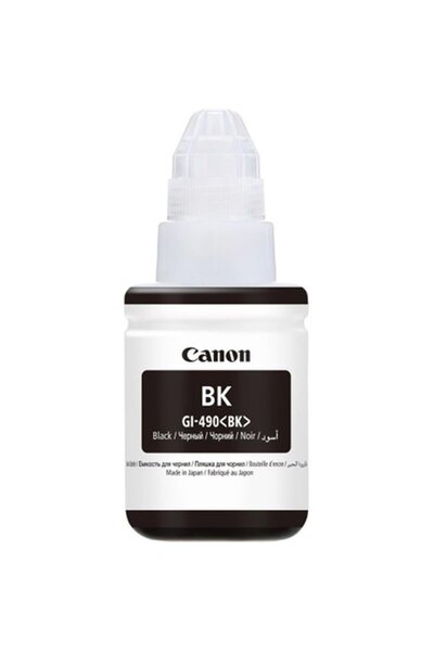 Canon GI-490BK 0663C001 Siyah 135ml Tanklı Sistem Mürekkebi Dolum Ürünleri