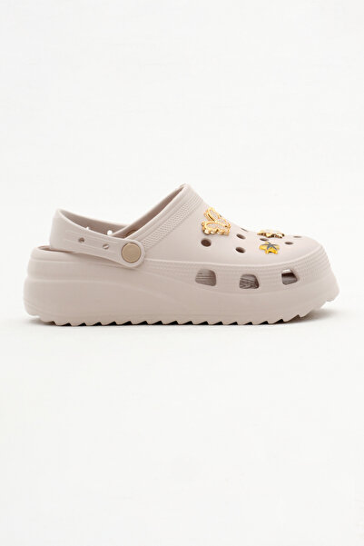 Tonny Black Γυναικεία πέδιλα Eva Mink - Ψηλή σόλα με αξεσουάρ μπροστά