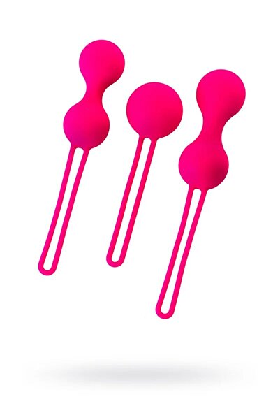 A-Toys by TOYFA Redvil Vajinal Top Seti, silikon, pembe, 16,5 cm