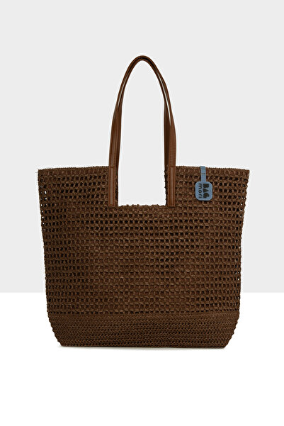 Bagmori Τσάντα ώμου - Καφέ - Ψεύτικο δέρμα