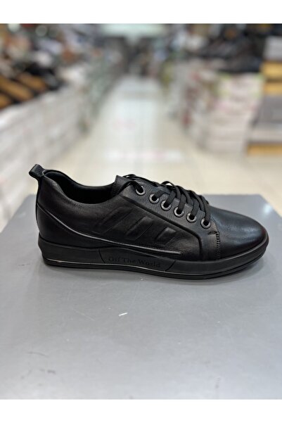 Generic Brand Voyager Genuine Leather Men's Stylish Casual Sneakers Shoes