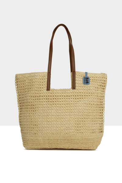 Bagmori Τσάντα ώμου - Εκρού - Ψεύτικο δέρμα