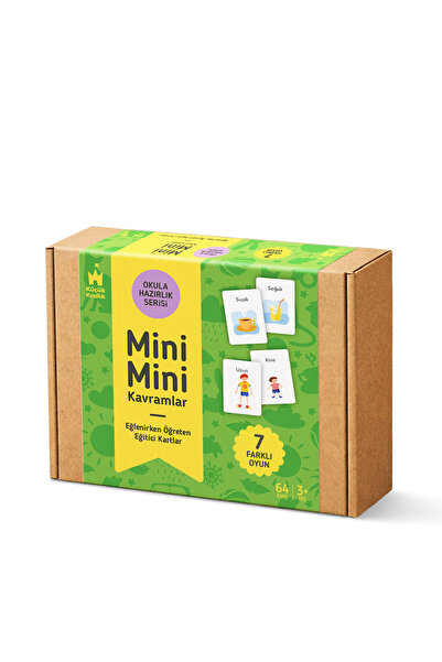 Küçük Krallık Mini Mini Kavramlar Seti | Zıt Kavramlar, Yer-Yön Kavramları, D...