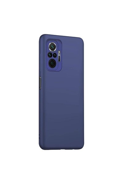 PiyasaSepeti Xiaomi Redmi Note 10 Pro Premium Silicone Case Blue