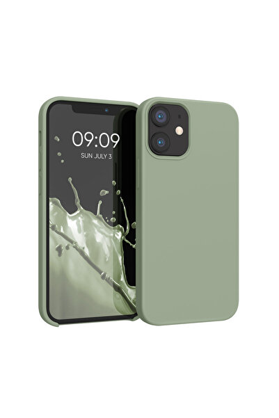 KWmobile Carcasă pentru Apple iPhone 12 Mini, silicon, verde, 52640.172