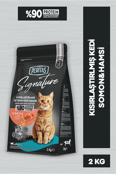 PERİTAS Signature Somonlu Kısırlaştırılmış Kedi 2 kg