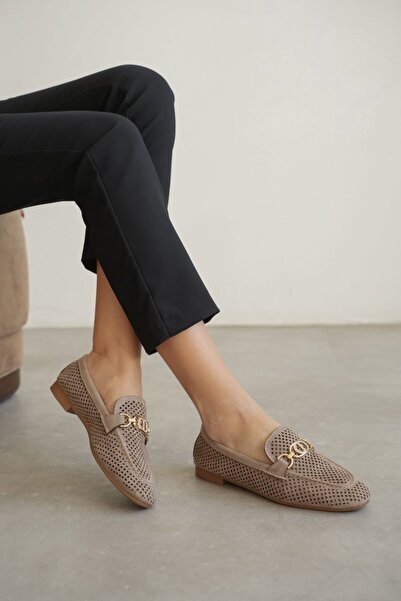 TRENDELLA Γυναικεία Casual Παπούτσια Sally Suede Mink