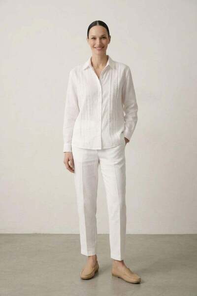 Shopping Shop oversized Πουκάμισο ΛΕΥΚΟ