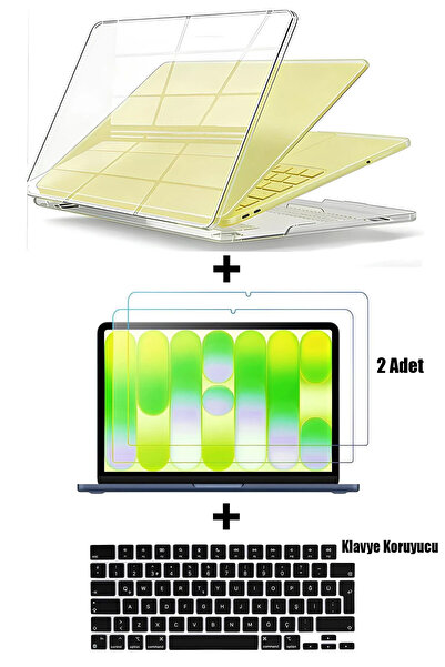 Nezih Case MacBook Neo 13 Inch (A18-A18 Pro 2026) Compatible Cover + 2 Screen...