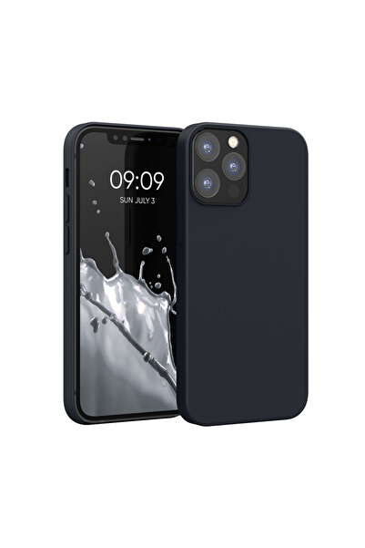 KWmobile Калъф за Apple iPhone 12 / iPhone 12 Pro, Силиконов, Син, 52641.186