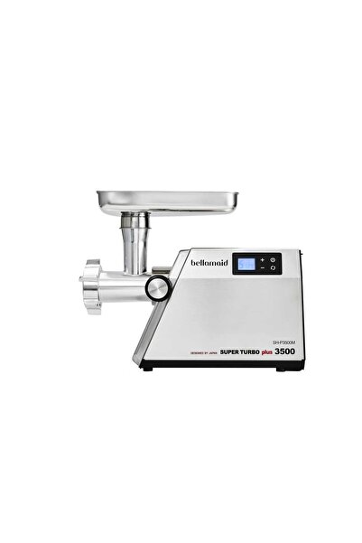 bellamaid Super Turbo Plus 3500 Et Kıyma ve Sucuk Dolum Makinesi | Paslanmaz Çelik Gövde | 3500W