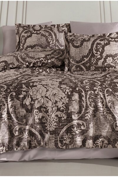 NazeninHome Σετ Παπλωματοθήκη από Σατέν 100% Βαμβάκι με Ελαστικά Σεντόνια |  ...