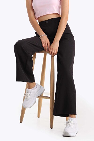 Mckanzie 1732 Μοντέλο πλισέ παντελόνι με φαρδιά πόδια