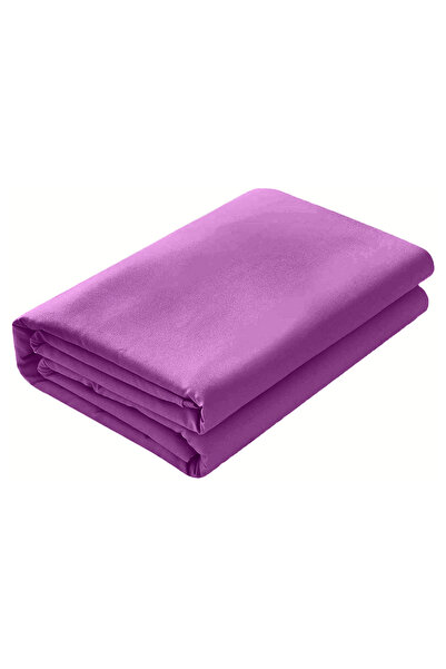 Five Store Cearsaf de pat din bumbac ranforce 100%, densitate 120 g/mp, Mov, ...