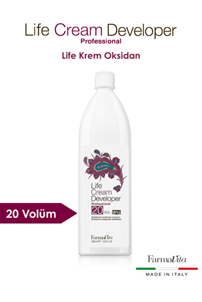 Farmavita Life Krem Oksidan 20 Vol 1000 Ml