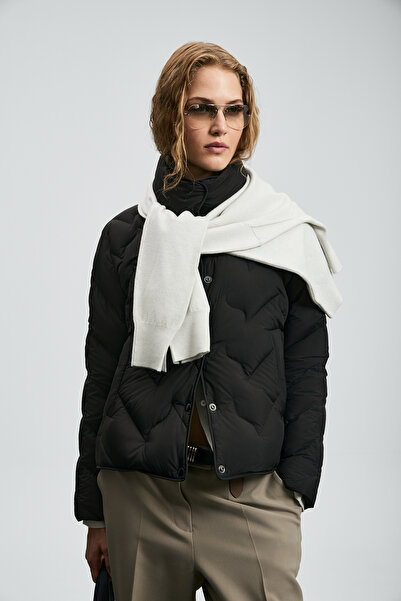 Lufian Γυναικείο παλτό Desert Goose Down Μαύρο