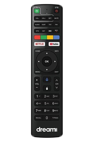 Dreamstar Android Kumandası (Bluetooth A5 ve A4 Modeller Için)