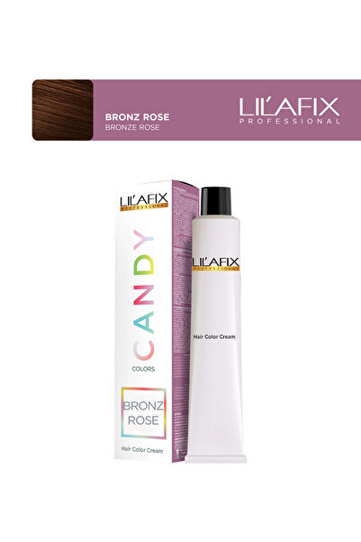 Lilafix Professional Lilafix Candy Tüp Saç Boyası 60 ml Bronz Rose