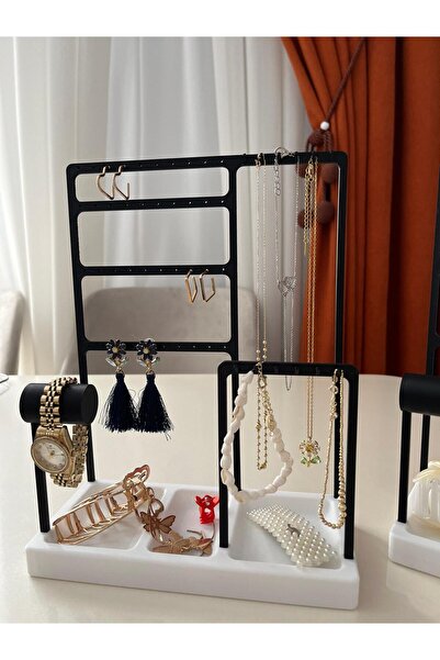 DU&ER 💍   Jewelry Stand – Earring, Necklace, and Bracelet Organizer Desktop ...