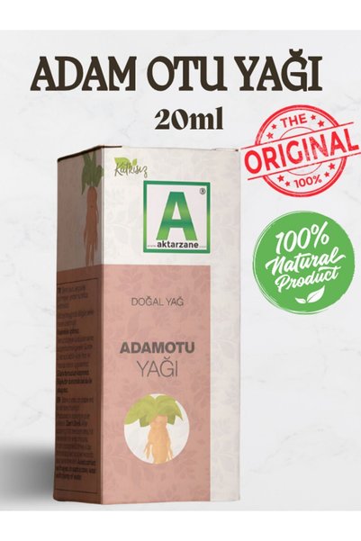 Aktarzane Adam Herb Adem Herb Special Set Adam Herb Root 100Gr + Adamotu Oil 20ml Advantageous Double Set