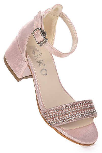 Kiko Kids Βραδινό φόρεμα με τακούνι 3 εκ. Elinor Vakko Daily Girl's Sandals