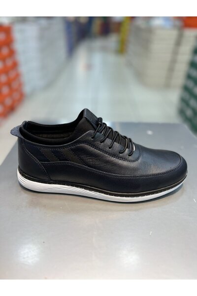 Hacıoğlu Ayakkabı Ανδρικά παπούτσια casual από γνήσιο δέρμα Voyager Lace-up