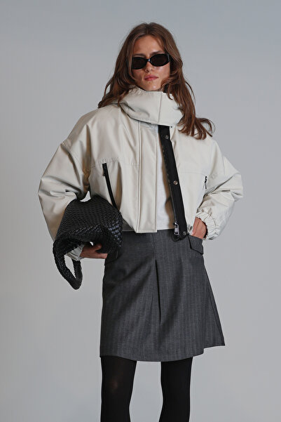 Lufian Apot Goose down Women's Coat Cream