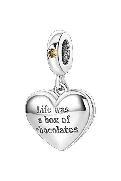 Fubena My Life Was A Chocolate Box Dangle Charm