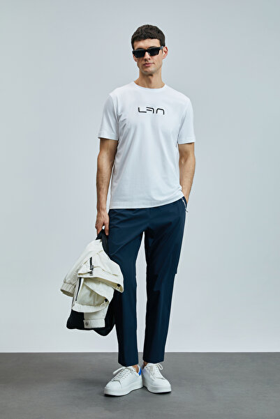 Lufian Ανδρικό Φούτερ Fırst Navy Blue