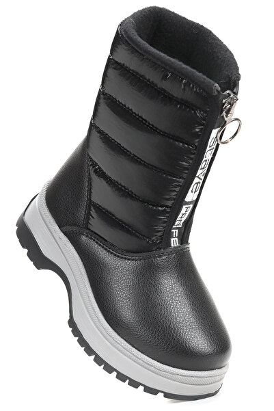 Kiko Kids Μπότες χιονιού για κορίτσια με φερμουάρ Ronel Skin