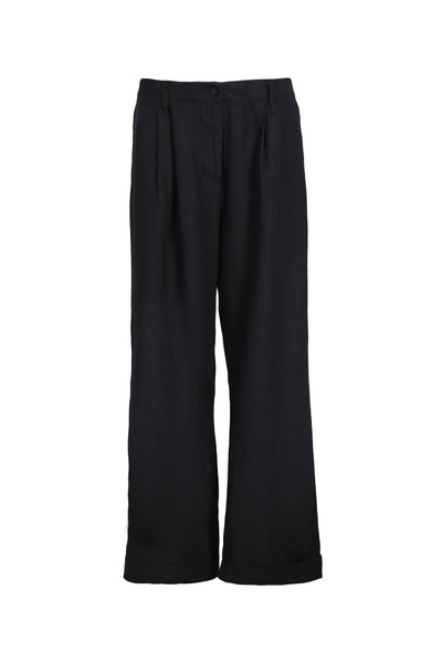 Lufian Navasa Γυναικείο Παντελόνι Μαύρο