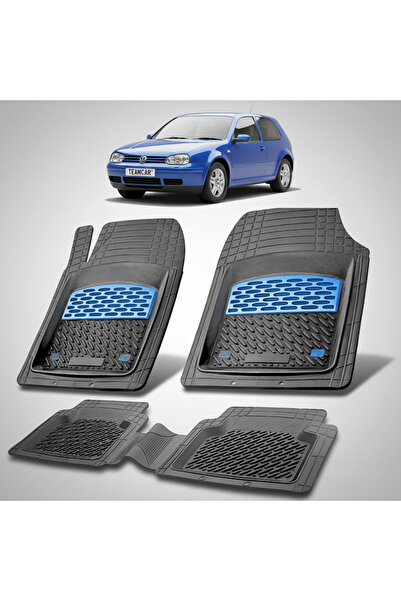 TEAMCAR ® Volkswagen Golf 4 Car Floor Mats, Blue