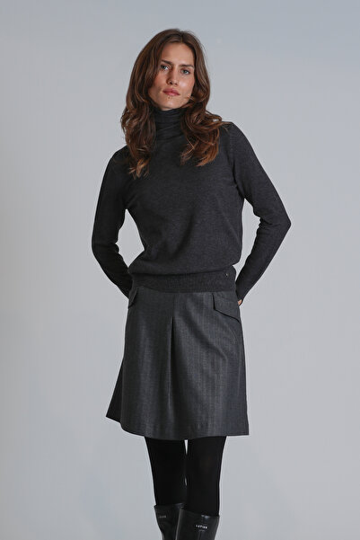 Lufian Γυναικείο πουλόβερ Anthracite Burnaby