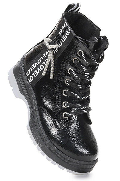 Kiko Kids Μπότες για κορίτσια Love Çatlak Thermo Sole