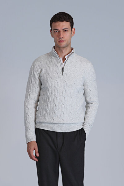 Lufian Rico Men's Sweater Light Gray