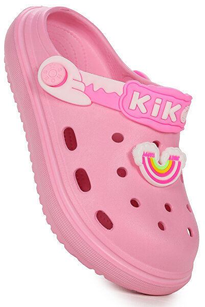 Kiko Kids Παντόφλες για κορίτσια με στάμπα Eva Beach Pool School Nursery