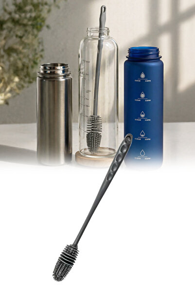 omilife Bardak Yıkama Fırçası Esnek Biberon Temizleme Fırçası