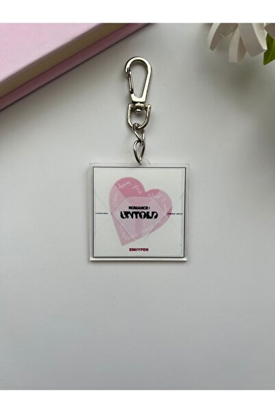 Enhypen Kpop Group Romance Untold Album Keychain / Bag Ornament