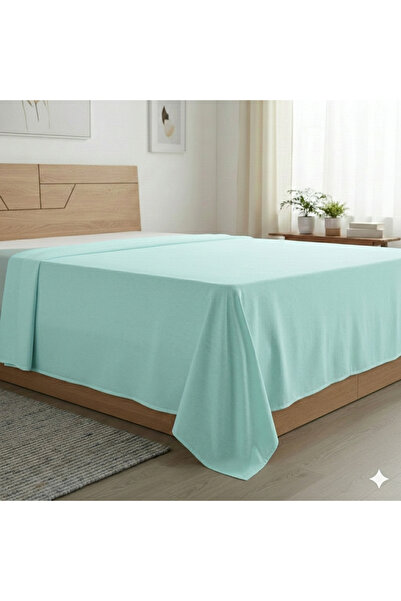 MELONIE Single Flat Sheet Cotton Fabric Non-Elastic Sheet 160X240