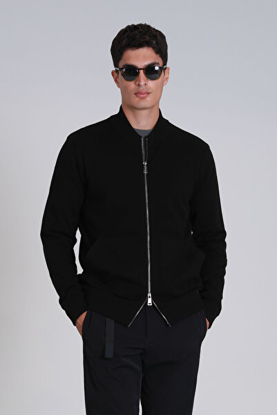 Lufian Black Men's Cardigan - Brand